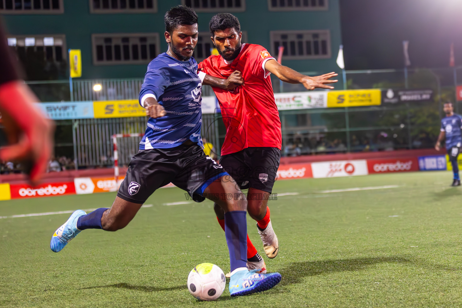 K Gaafaru vs K Himmafushi in Day 22 of Golden Futsal Challenge 2024 was held on Monday , 5th February 2024 in Hulhumale', Maldives
Photos: Ismail Thoriq / images.mv