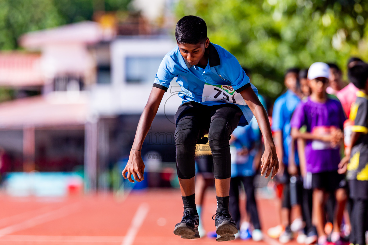 Day 1 of Inter-school Athletics Championship 2025 held in Ekuveni Synthetic Track, Male', Maldives on Monday, 06th October 2025. Photos by: Nausham Waheed / Images.mv