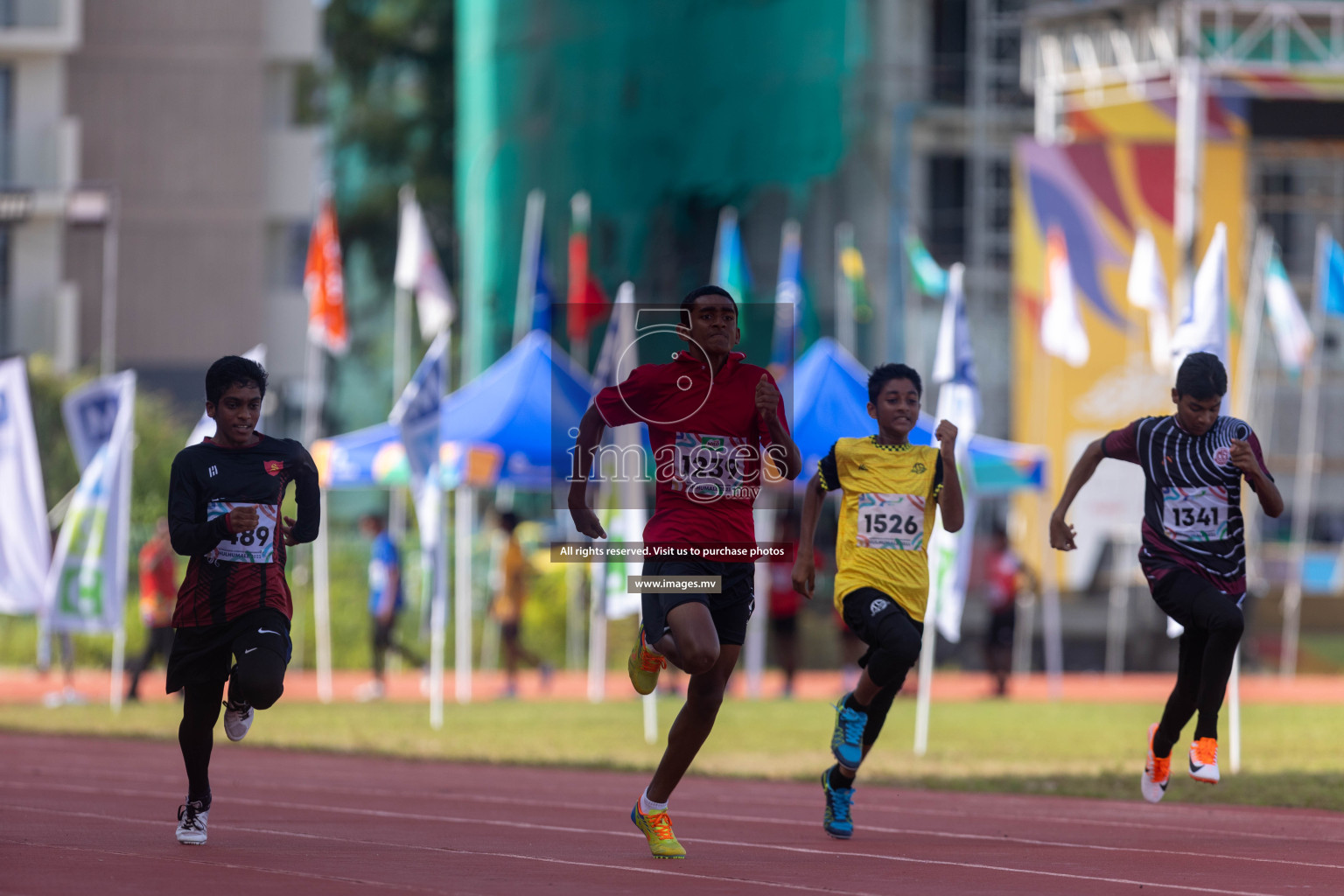 Day two of Inter School Athletics Championship 2023 was held at Hulhumale' Running Track at Hulhumale', Maldives on Sunday, 15th May 2023. Photos: Shuu/ Images.mv