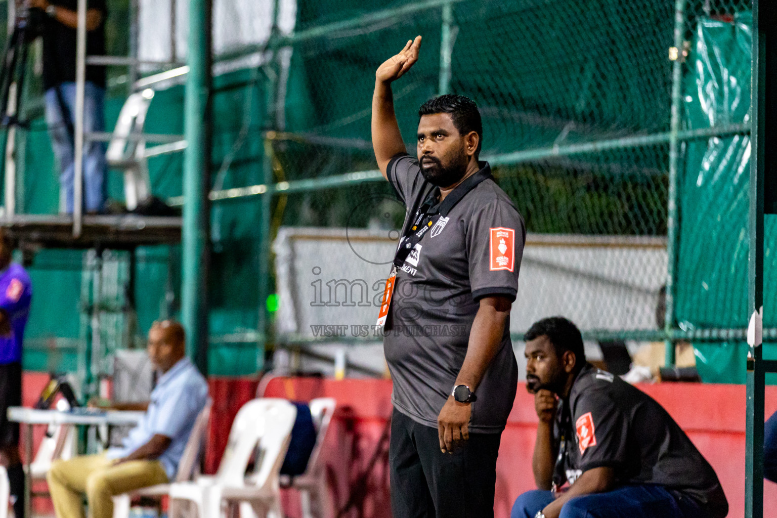 Th. Vilufushi  VS  Th. Gaadhiffushi in Day 20 of Golden Futsal Challenge 2024 was held on Saturday , 3rd February 2024 in Hulhumale', Maldives Photos: Nausham Waheed / images.mv