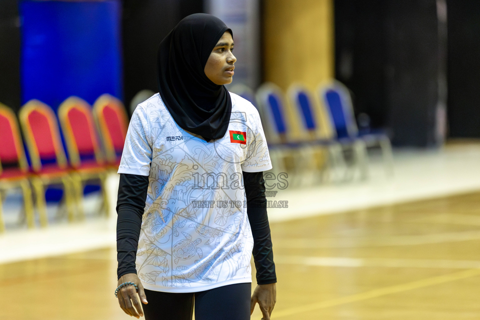 Young Netters A vs AIS Netball Academy in Day 5 of 3rd Netball Junior Championship, held at Social Center on Thursday 23rd January 2025 . Photos: Shuu Abdul Sattar / images.mv
