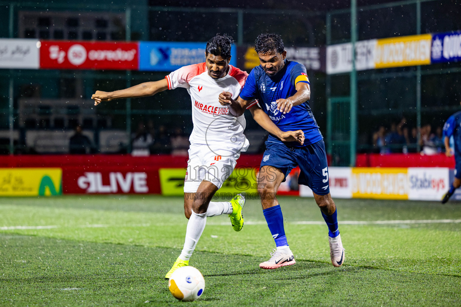 Sh Lhaimagu VS Sh Goidhoo in Day 6 of Golden Futsal Challenge 2025 on Friday, 6th January 2025, in Hulhumale', Maldives Photos: Nausham Waheed / images.mv