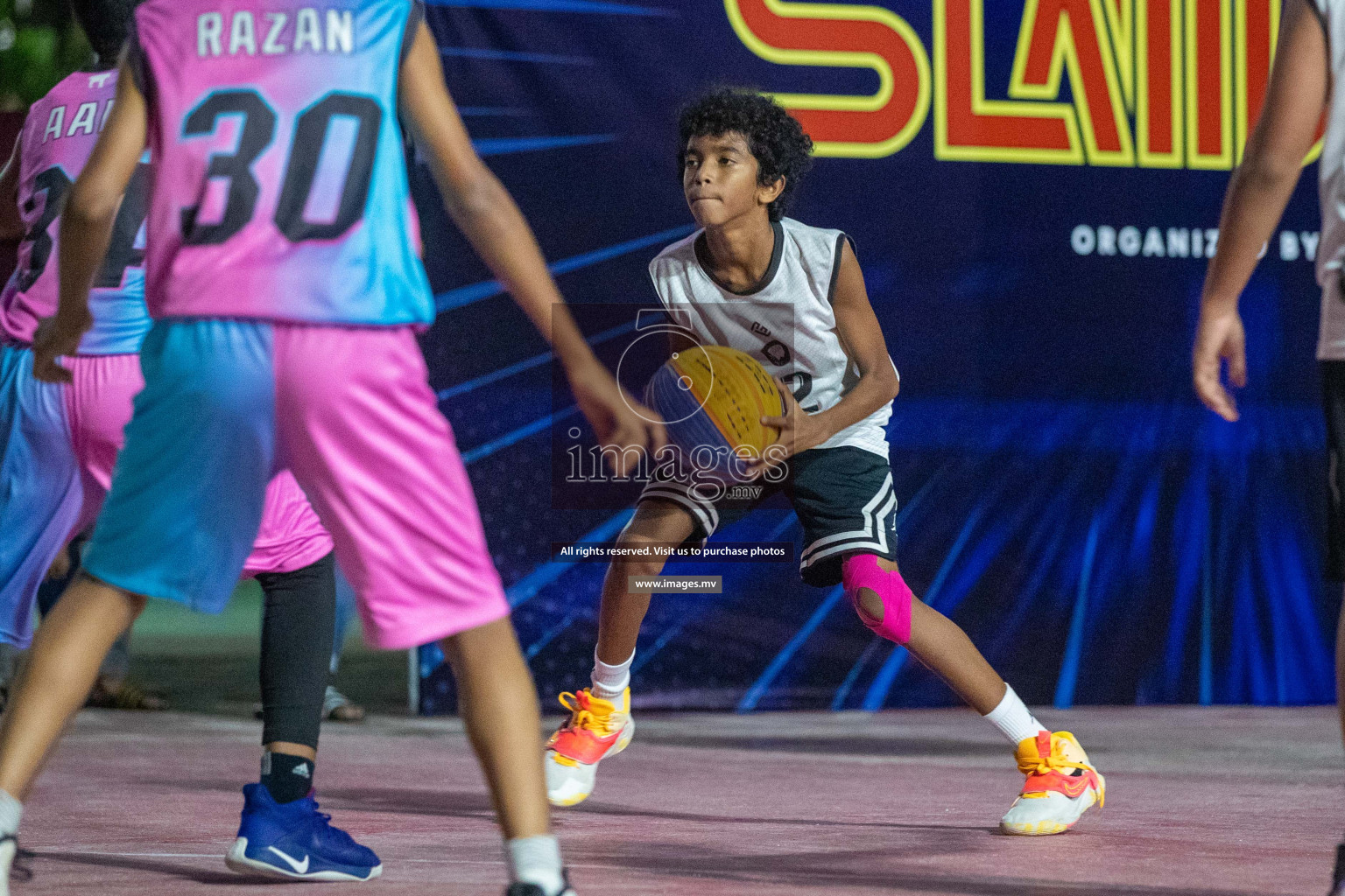 Day1 of Slamdunk by Sosal on 12th April 2023 held in Male'. Photos: Nausham waheed /images.mv