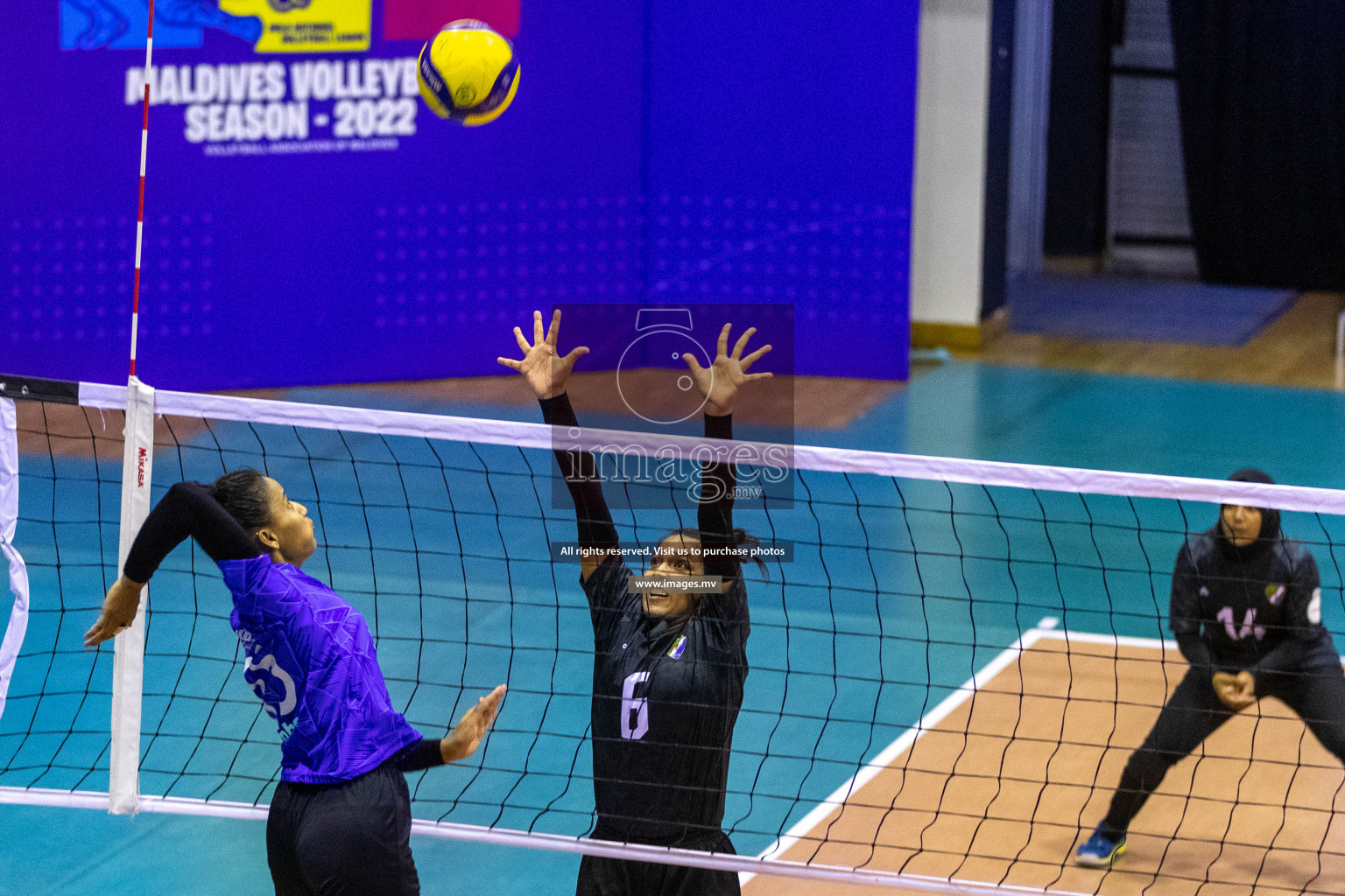 Volleyball Association Cup 2022-Women's Division-Match Day 5 was held in Male', Maldives on Friday, 27th May 2022 at Social Center Indoor Hall Photos By: Ismail Thoriq/images.mv