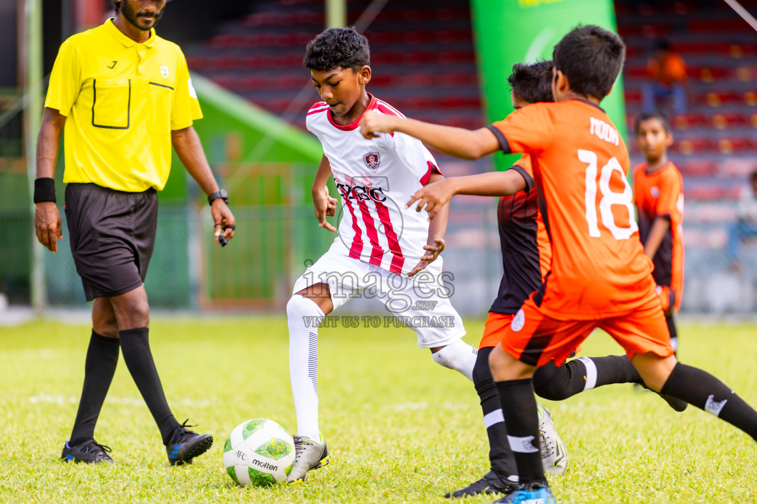 Day 2 of Under 10 MILO Academy Championship 2024 was held at National Stadium in Male', Maldives on Saturday, 27th April 2024. Photos: Nausham Waheed / images.mv