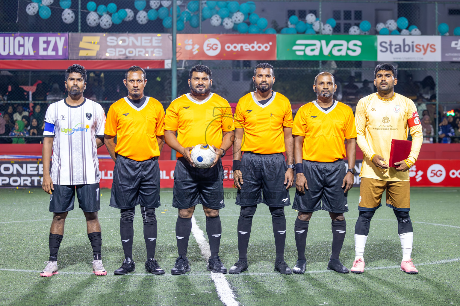 N Holhudhoo vs N Miladhoo in Noonu Atoll Final in Day 24 of Golden Futsal Challenge 2025 was held on Tuesday , 28th January 2025, in Hulhumale', Maldives. Photos: Ismail Thoriq / images.mv
