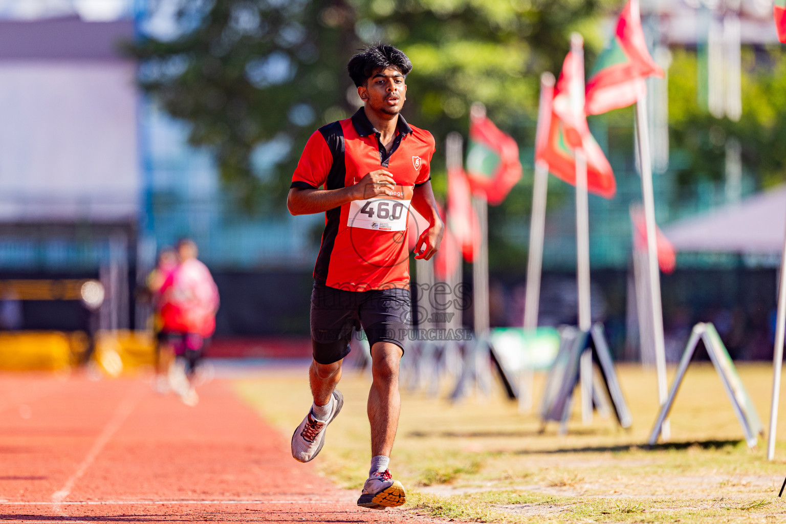 Day 2 of Inter-school Athletics Championship 2025 held in Ekuveni Synthetic Track, Male', Maldives on Tuesday, 07th October 2025. Photos by: Areef Adam / Images.mv
