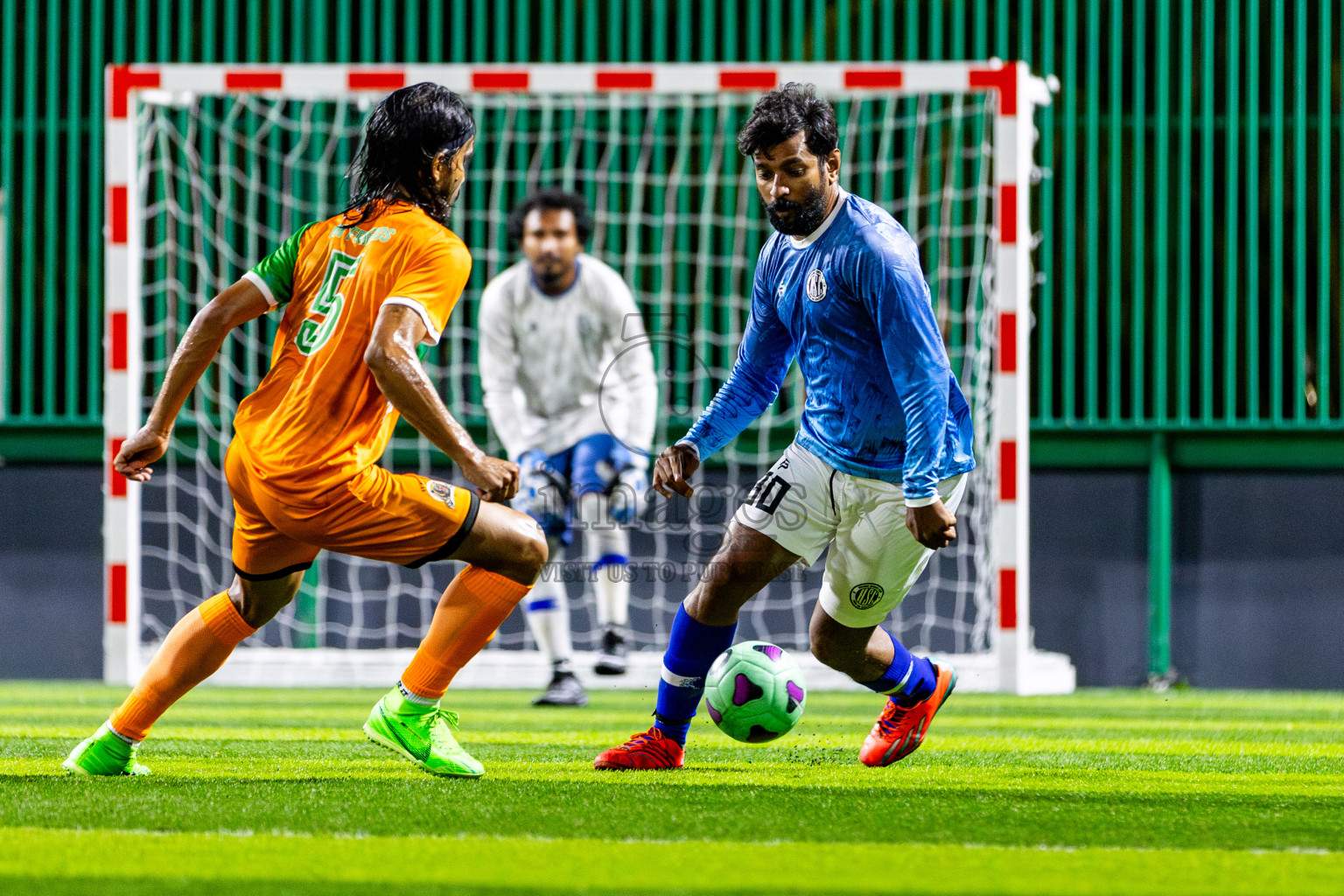 UNF vs Holiday SC in Day 8 of BG Futsal Challenge 2024 was held on Tuesday, 19th March 2024, in Male', Maldives Photos: Nausham Waheed / images.mv