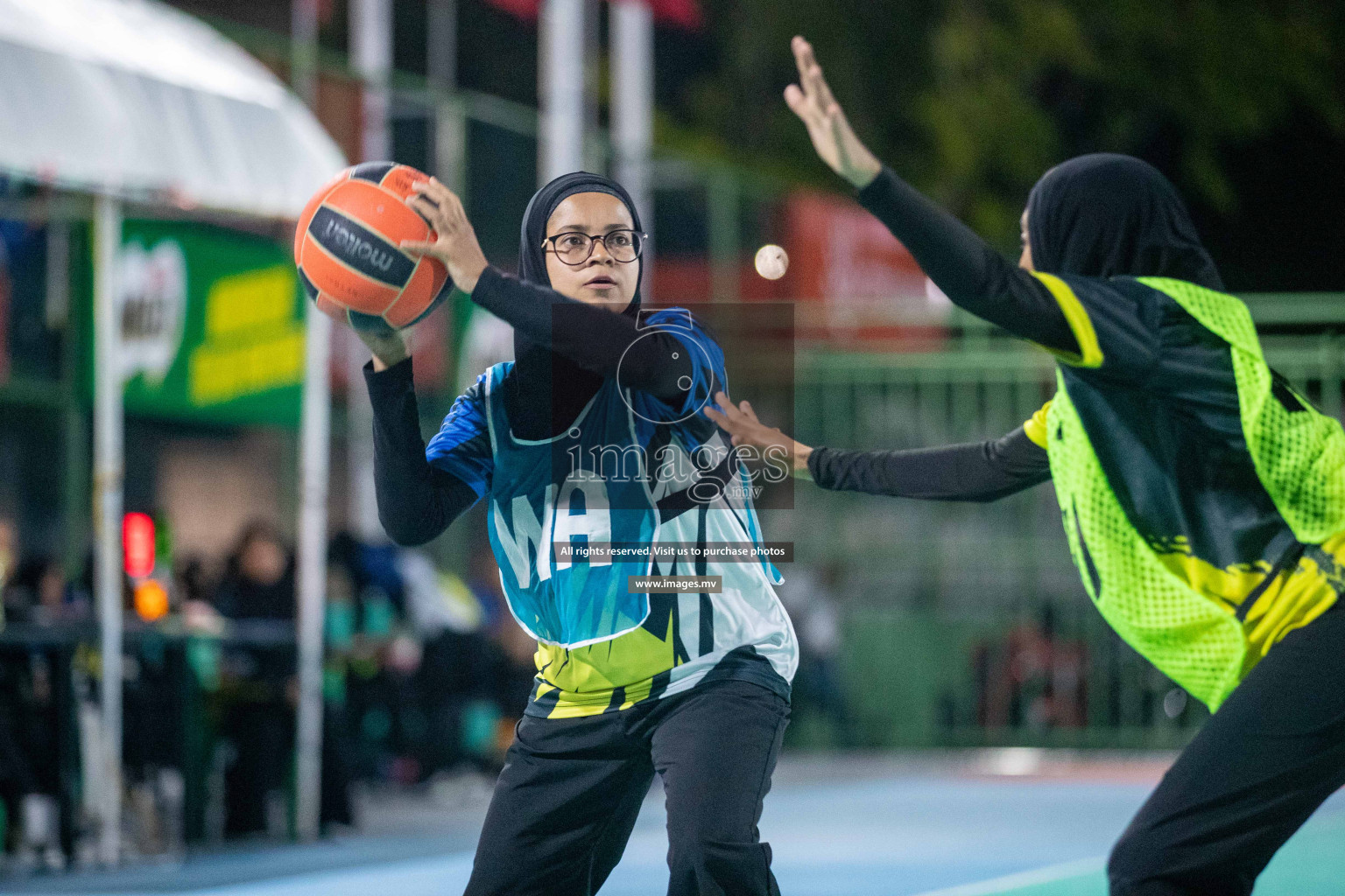 Day 7 of 20th Milo National Netball Tournament 2023, held in Synthetic Netball Court, Male', Maldives on 5th June 2023 Photos: Nausham Waheed/ Images.mv