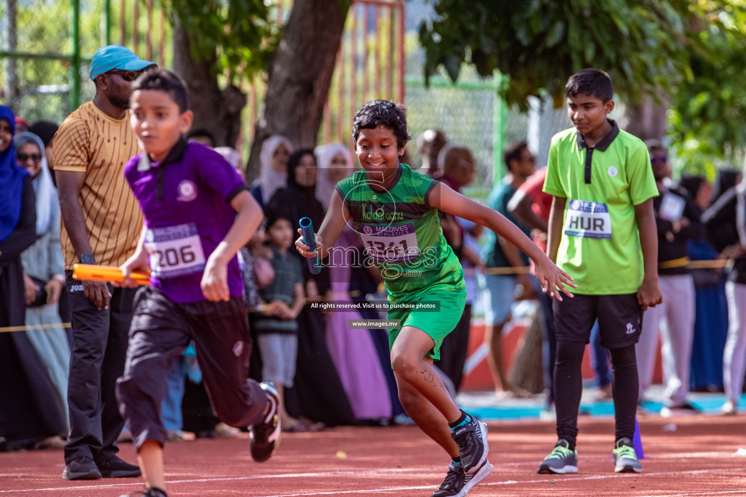 Day 3 of Inter-School Athletics Championship held in Male', Maldives on 25th May 2022. Photos by: Nausham Waheed / images.mv