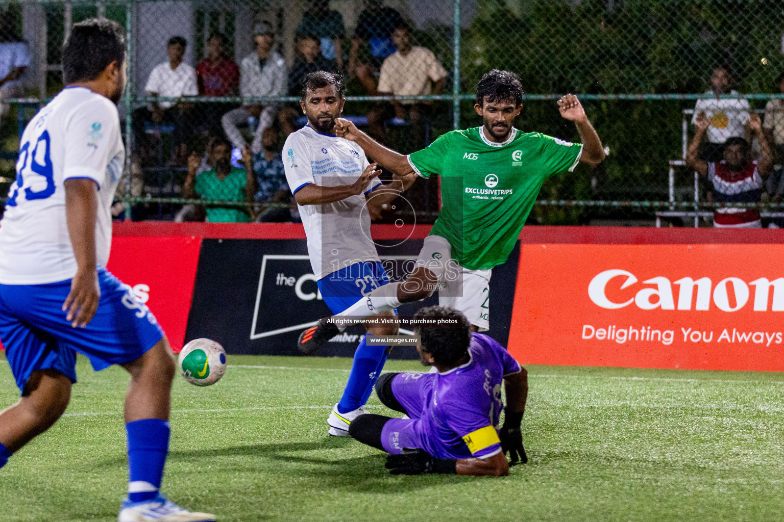 Hulhumale Hospital vs PSM in Club Maldives Cup Classic 2023 held in Hulhumale, Maldives, on Saturday, 22nd July 2023 Photos: Hassan Simah/ images.mv