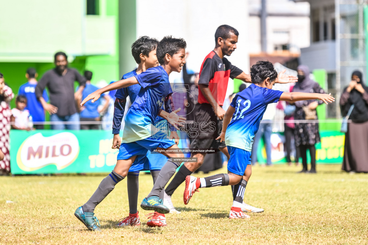 Day 2 of MILO Academy Championship 2022 held in Male' Maldives on Friday, 12th March 2021. Photos by: Nausham Waheed