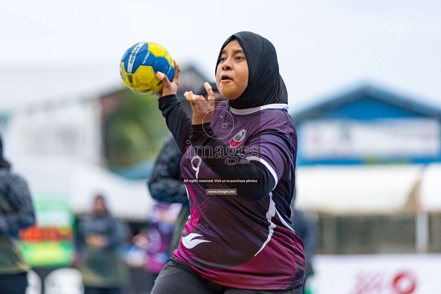 Day 3 of 7th Inter-Office/Company Handball Tournament 2023, held in Handball ground, Male', Maldives on Sunday, 18th September 2023 Photos: Nausham Waheed/ Images.mv