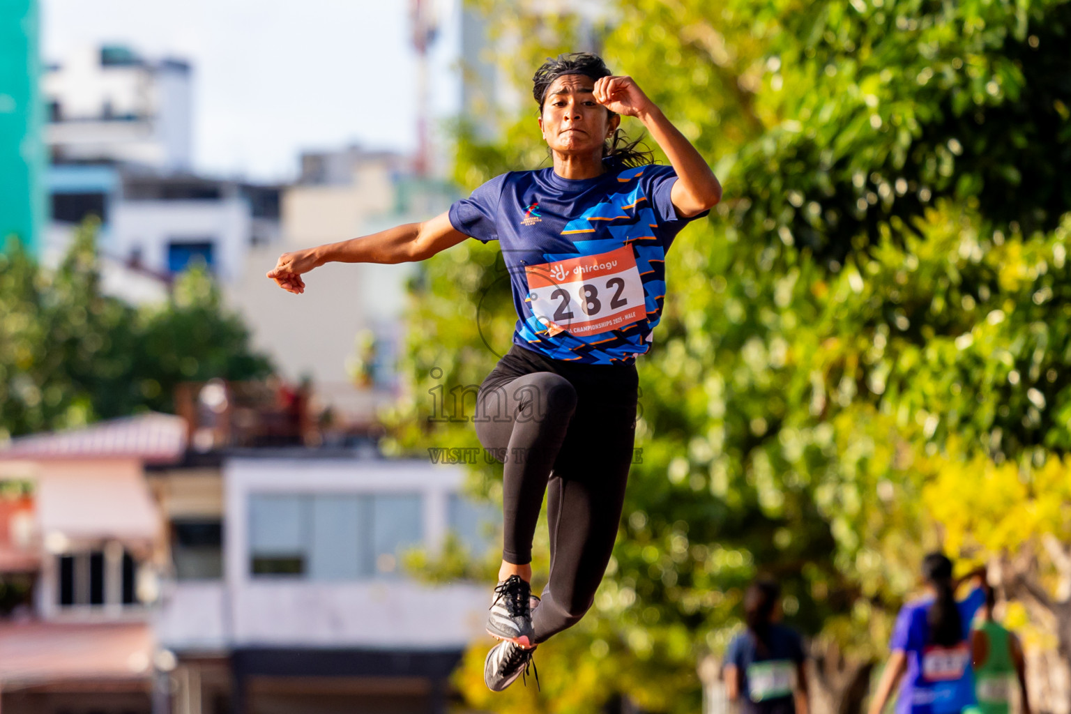 Day 2 of National Athletics Championship 2025 was held at Ekuveni Running Ground in Male', Maldives on Friday, 15th August 2025. Photos: Nausham Waheed  / images.mv