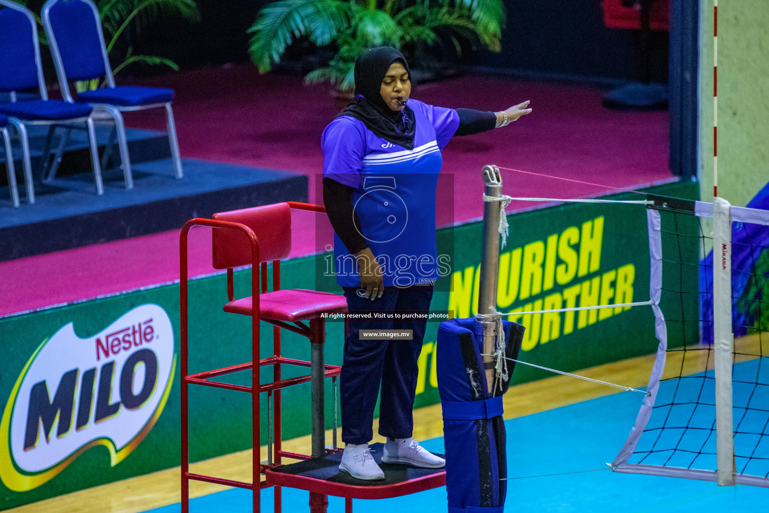 Volleyball Association Cup 2022-Women's Division-Match Day 6 was held in Male', Maldives on 28th May 2022 at Social Center Indoor Hall Photos By: Nausham Waheed /images.mv