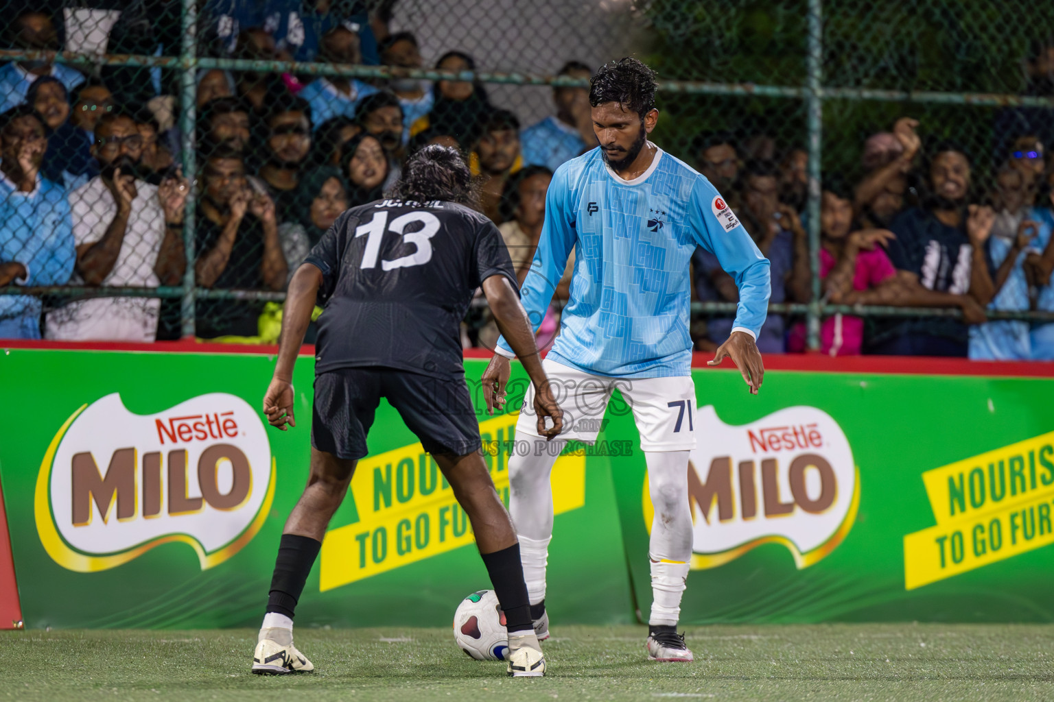 STELCO vs MACL in Quarter Finals of Club Maldives Cup 2024 held in Rehendi Futsal Ground, Hulhumale', Maldives on Wednesday, 9th October 2024. Photos: Ismail Thoriq / images.mv