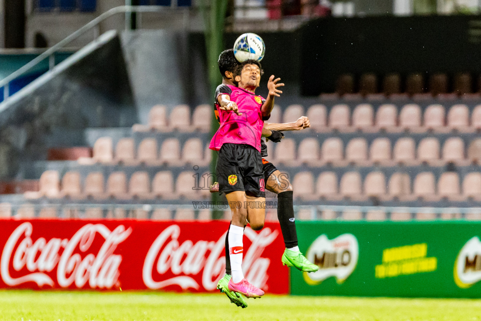 United Victory vs Club Eagles in Day 2 of Under 19 Youth Championship 2024 was held at National Stadium in Male', Maldives on Monday, 10th June 2024. Photos: Nausham Waheed / images.mv