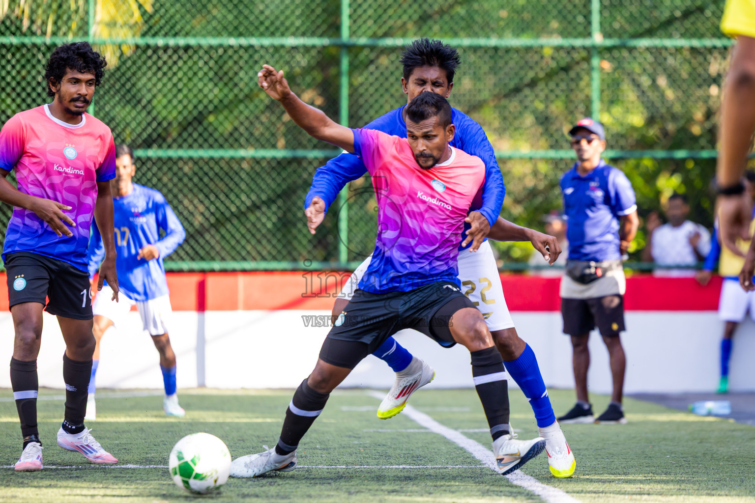 Kandima vs Niyama in Day 2 of Resort League 2025 (Dhaalu Zone) was held on Friday, 16th May 2025 in Niyama Private island, Dhaalu Atoll, Maldives. Photos: Nausham Waheed / images.mv