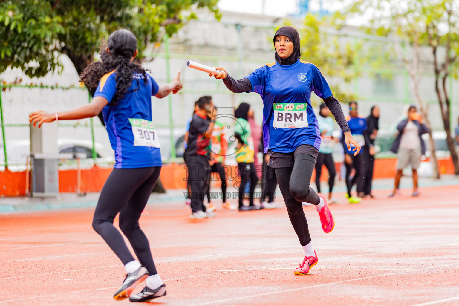 Day 6 of Inter-school Athletics Championship 2025 held in Ekuveni Synthetic Track, Male', Maldives on Sunday, 12th October 2025. Photos by: Areef Adam / Images.mv