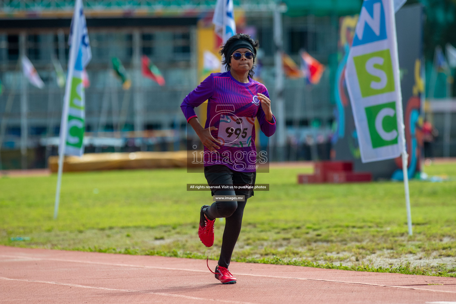 Day two of Inter School Athletics Championship 2023 was held at Hulhumale' Running Track at Hulhumale', Maldives on Sunday, 15th May 2023. Photos: Nausham Waheed / images.mv