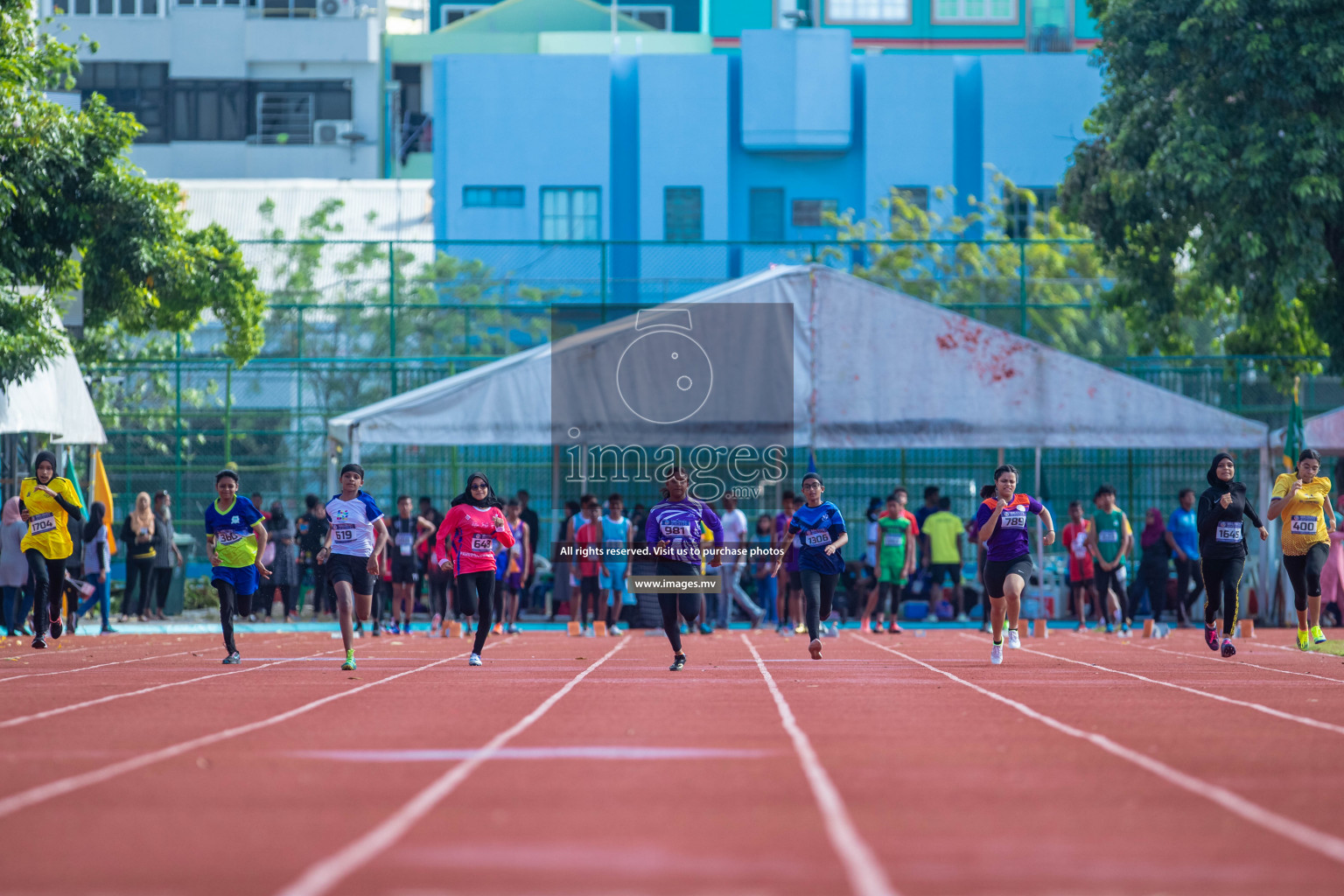 Day 1 of Inter-School Athletics Championship held in Male', Maldives on 22nd May 2022. Photos by: Maanish / images.mv