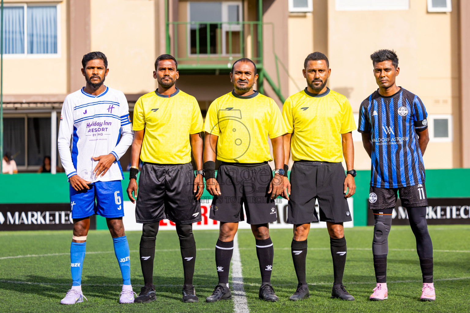 Kandooma vs Waldorf in Resort League 2025 (South Male Zone) day 8 was held on Sunday, 5th October 2025 in Crossroads's Maldives, Photos: Nausham Waheed / images.mv