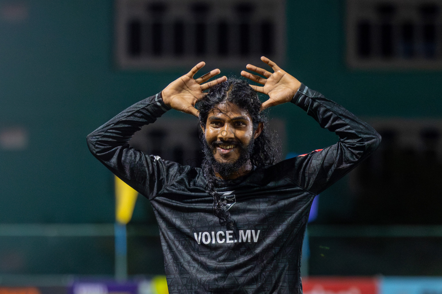 R Inguraidhoo vs R Hulhudhuffaaru in Day 6 of Golden Futsal Challenge 2024 was held on Saturday, 20th January 2024, in Hulhumale', Maldives Photos: Mohamed Mahfooz Moosa / images.mv