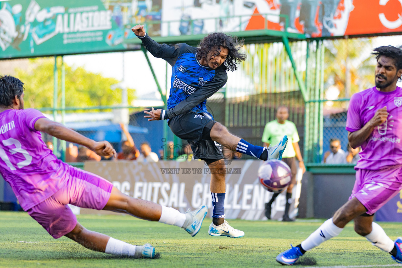 day 4 of BG Futsal Challenge 2026 was held in BG Futsal Ground on Saturday 22nd Feburuary 2026, in Male', Maldives Photos: Areef Adam,  Nausham Waheed / images.mv