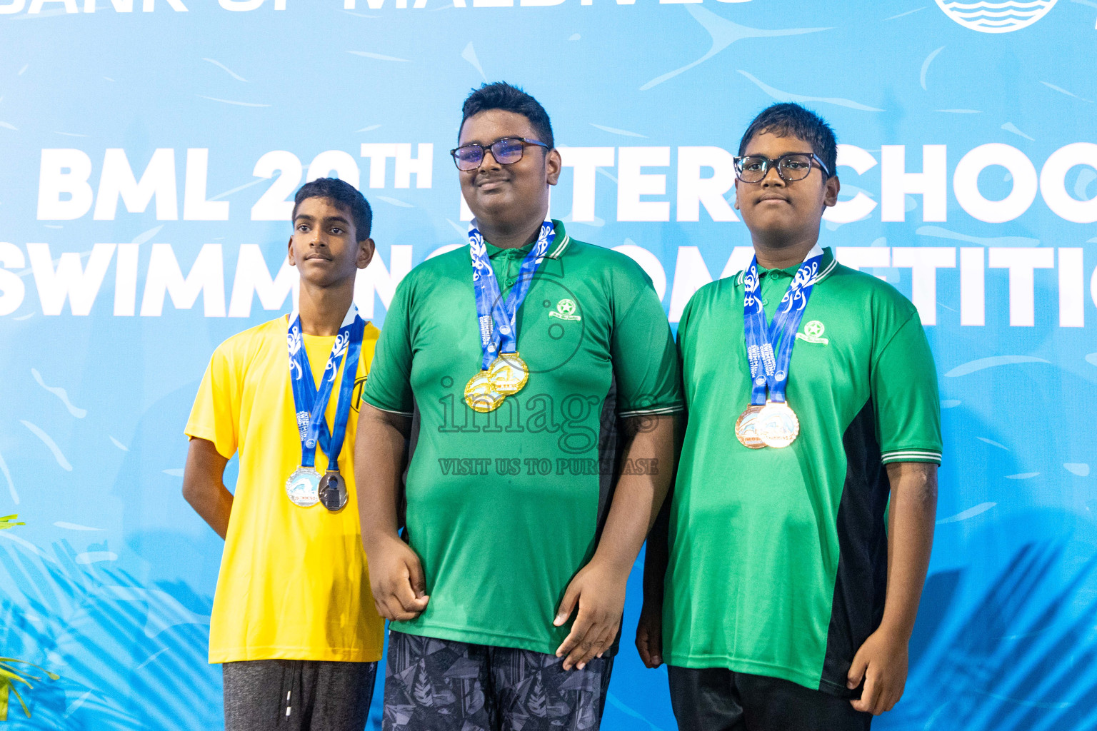 Day 4 of 20th Inter-school Swimming Competition 2024 held in Hulhumale', Maldives on Tuesday, 15th October 2024. Photos: Ismail Thoriq / images.mv