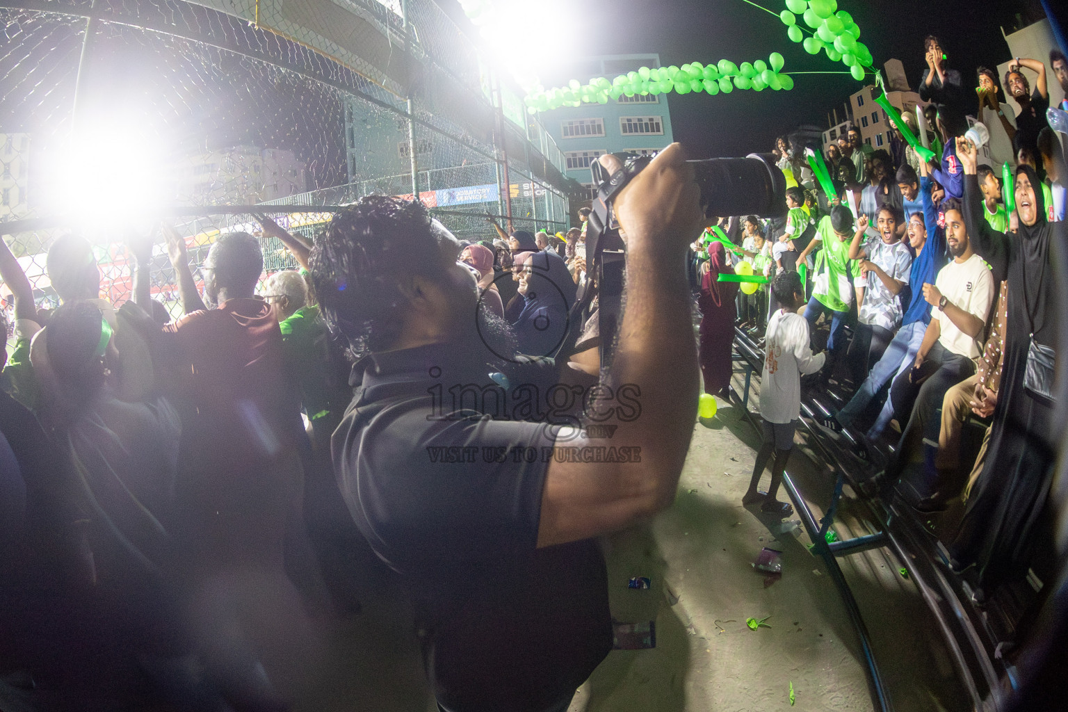 Crowd photos from day 28 of Golden Futsal Challenge 2025 was held on Saturday , 1st February 2025, in Hulhumale', Maldives. 
Photos: Shuu Abdul Sattar / images.mv