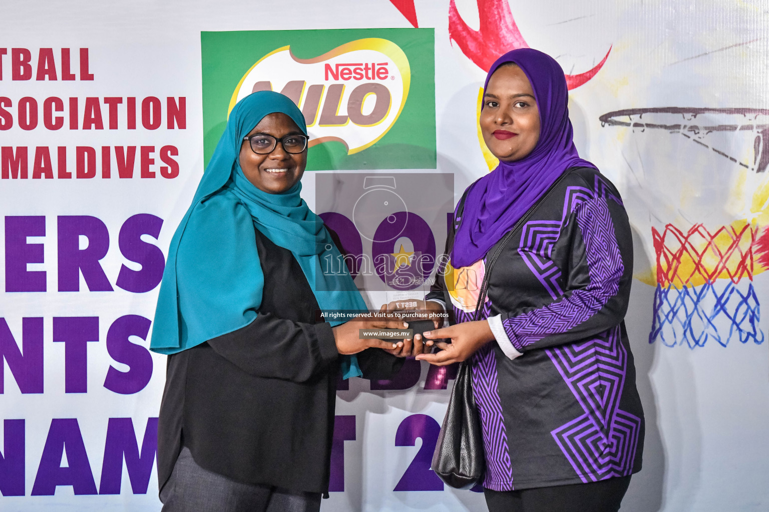 Final of Inter-School Parents Netball Tournament was held in Male', Maldives on 4th December 2022. Photos: Nausham Waheed / images.mv