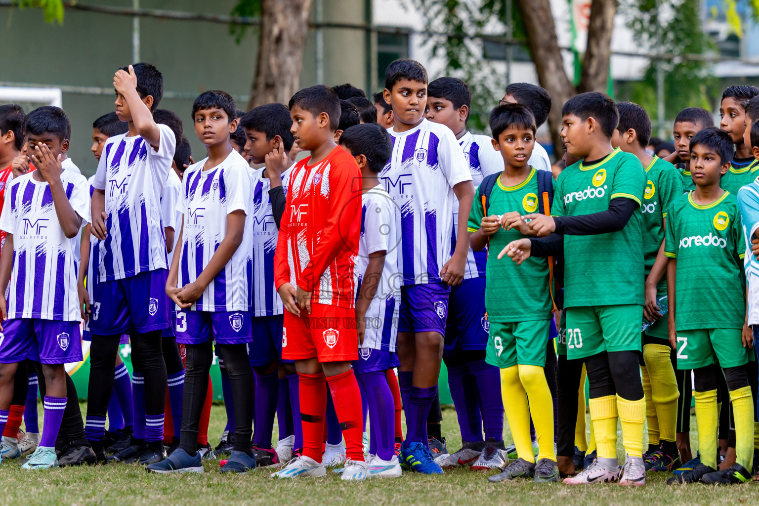 Day 3 of MILO Academy Championship 2025 (U-12) was held at Henveiru Stadium in Male', Maldives on Saturday, 3rd May 2025. Photos: Nausham Waheed / images.mv