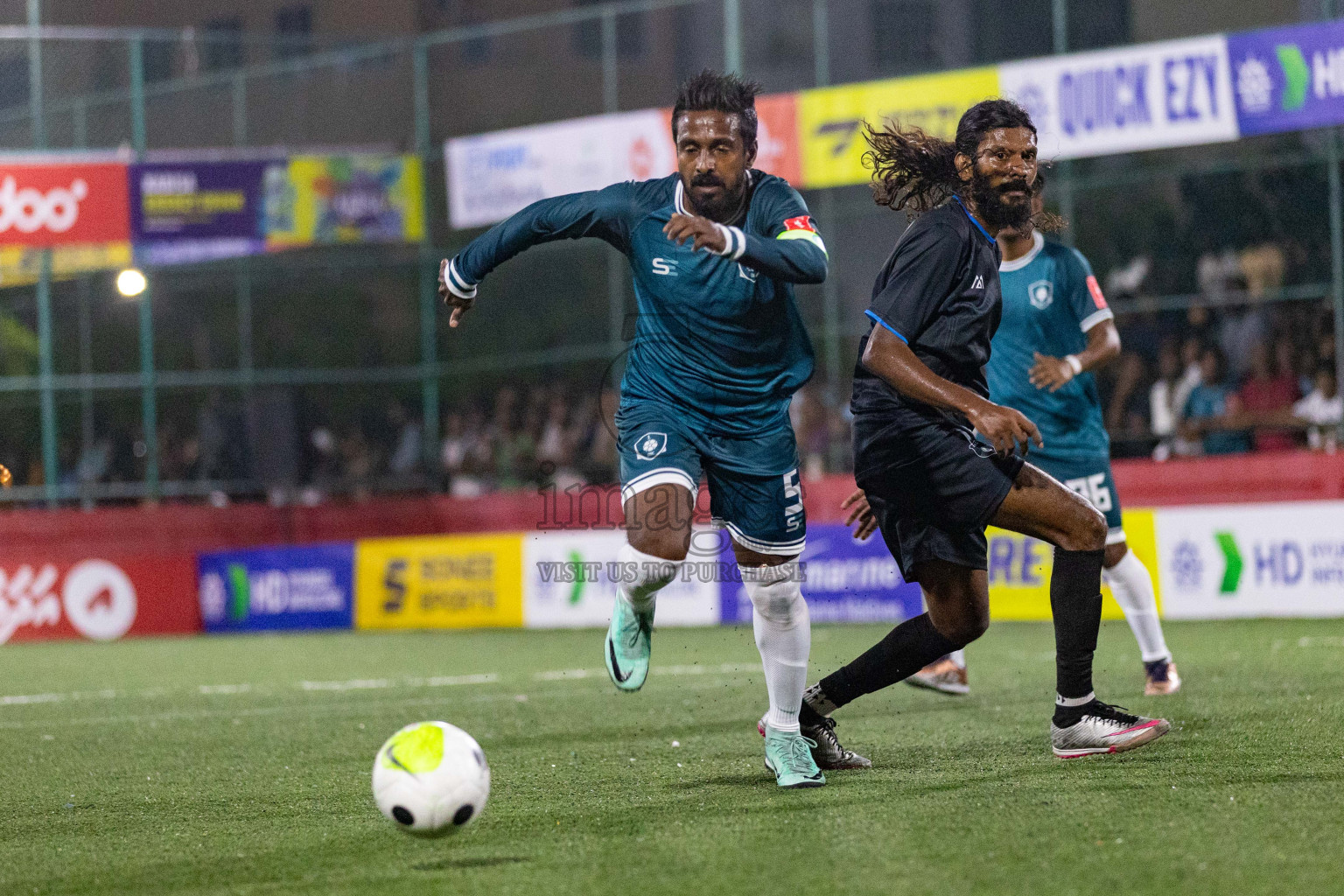 R Dhuvaafaru vs R Alifushi in Golden Futsal Challenge 2024 was held on Tuesday, 16th January 2024, in Hulhumale', Maldives
Photos: Ismail Thoriq / images.mv