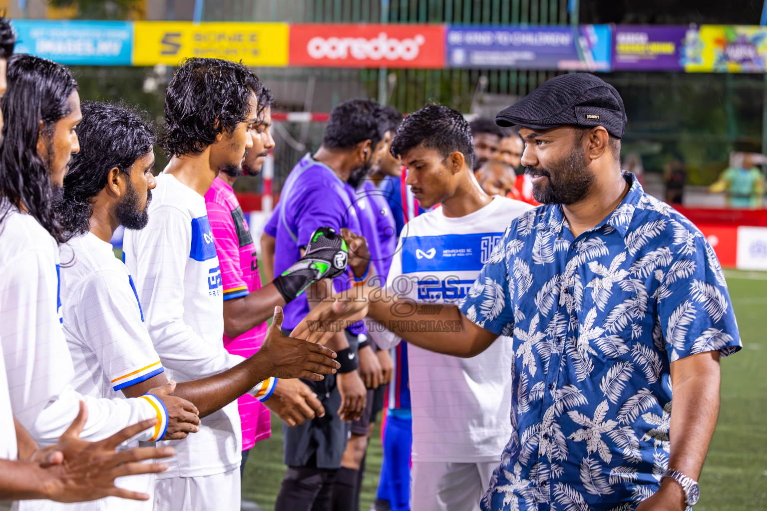 S Feydhoo vs S Hithadhoo in Day 26 of Golden Futsal Challenge 2024 was held on Friday , 9th February 2024 in Hulhumale', Maldives
Photos: Ismail Thoriq / images.mv