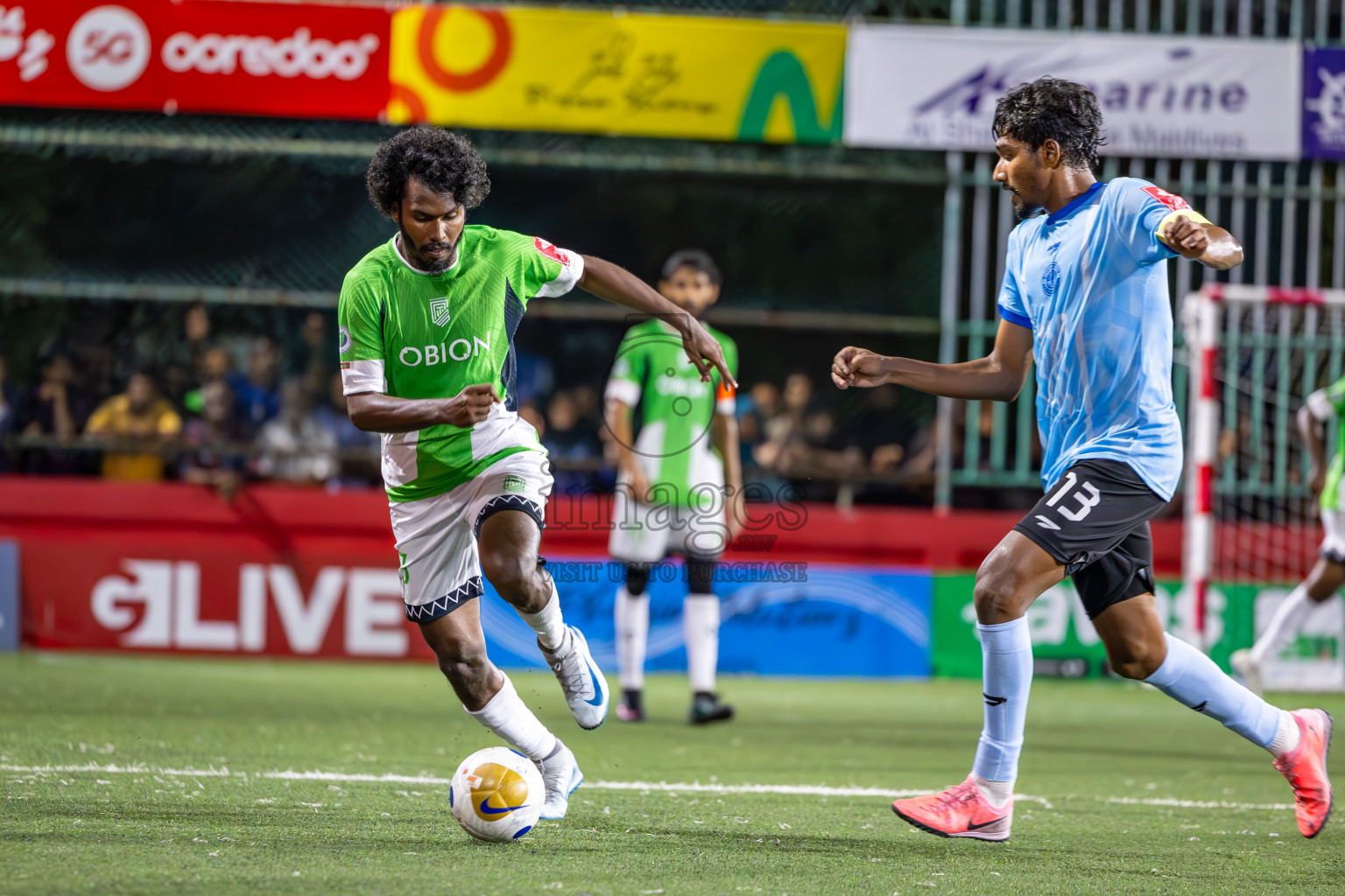 HDh Naivaadhoo vs HDh Neykurendhoo in Haa Dhaalu Atoll Finals Day 28 of Golden Futsal Challenge 2025 was held on Saturday , 1st February 2025, in Hulhumale', Maldives. Photos: Ismail Thoriq / images.mv