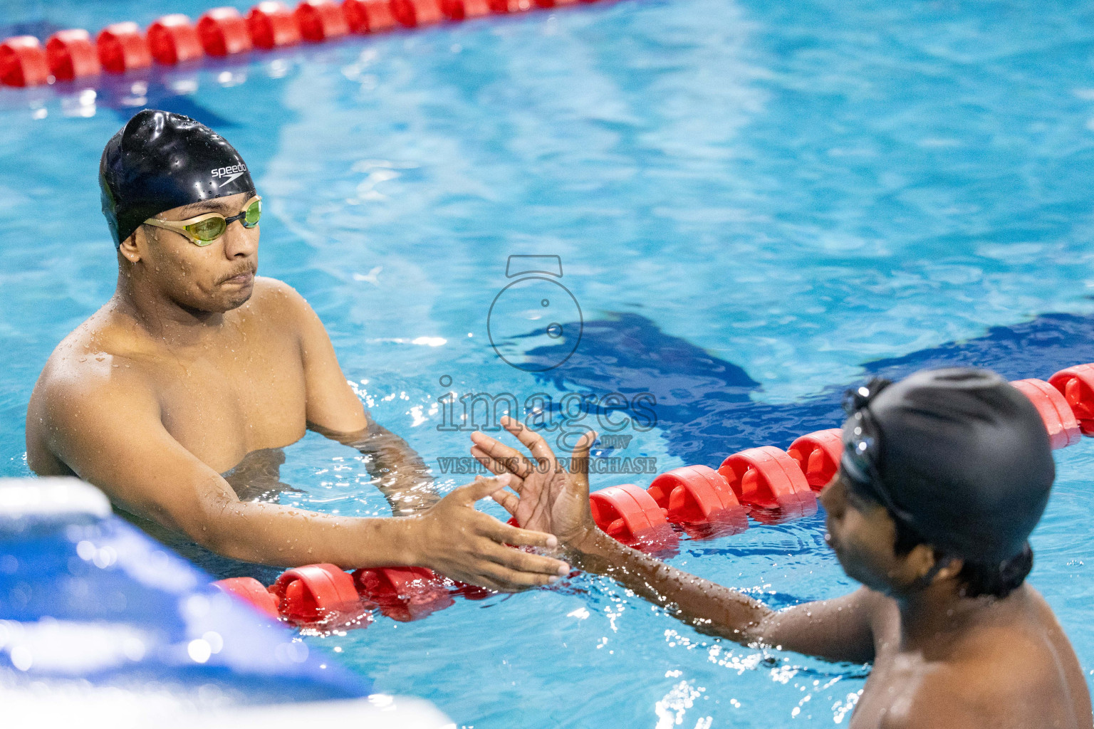 Day 4 of 20th Inter-school Swimming Competition 2024 held in Hulhumale', Maldives on Tuesday, 15th October 2024. Photos: Ismail Thoriq / images.mv