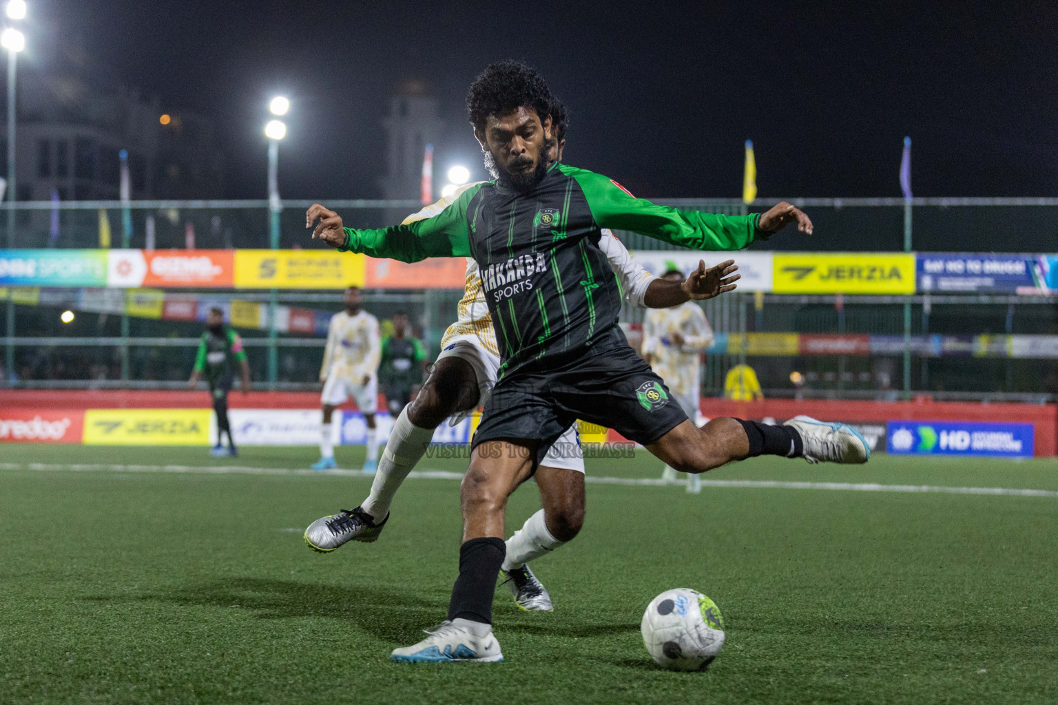 HA Vashafaru VS HA Baarah in Day 13 of Golden Futsal Challenge 2024 was held on Saturday, 27th January 2024, in Hulhumale', Maldives Photos: Nausham Waheed / images.mv