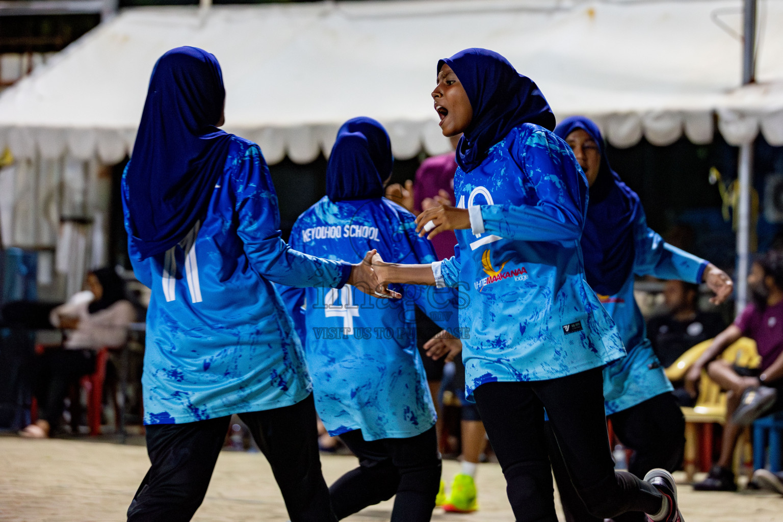 U19 Male and Atoll Girl's Finals in Day 9 of Interschool Volleyball Tournament 2024 was held in ABC Court at Male', Maldives on Saturday, 30th November 2024. Photos: Hassan Simah / images.mv