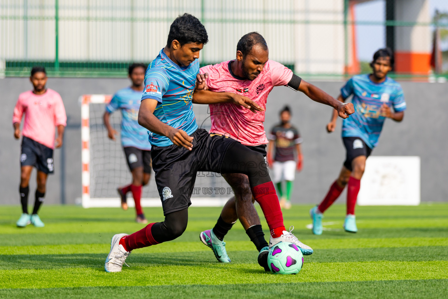 Spartans vs BG New Generation in Day 1 of BG Futsal Challenge 2024 was held on Thursday, 12th March 2024, in Male', Maldives Photos: Nausham Waheed / images.mv