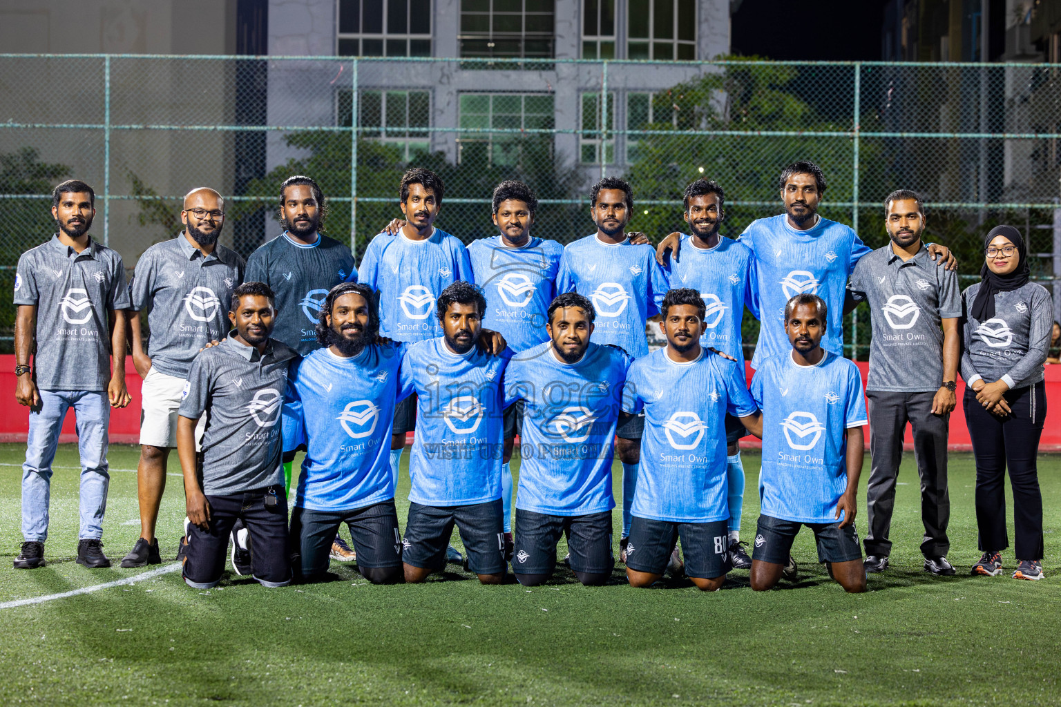 Dharumavantha vs Smatown FC in Day 1 of Office League 2025 was held on Wednesday, 16th April 2025 in Hulhumale', Maldives. Photos: Nausham Waheed / images.mv