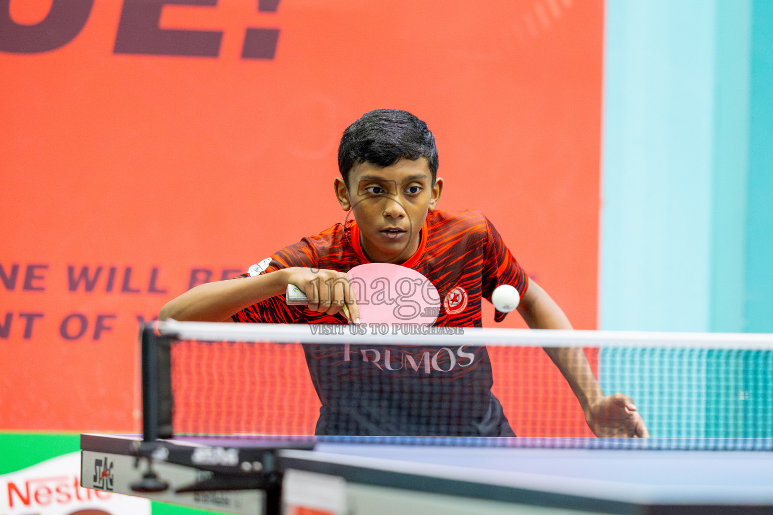 Day 4 of Interschool Table Tennis Tournament 2025 held at Male' TT Hall, Male', Maldives on Sunday, 18th May 2025.
Photos By: Ismail Thoriq / images.mv