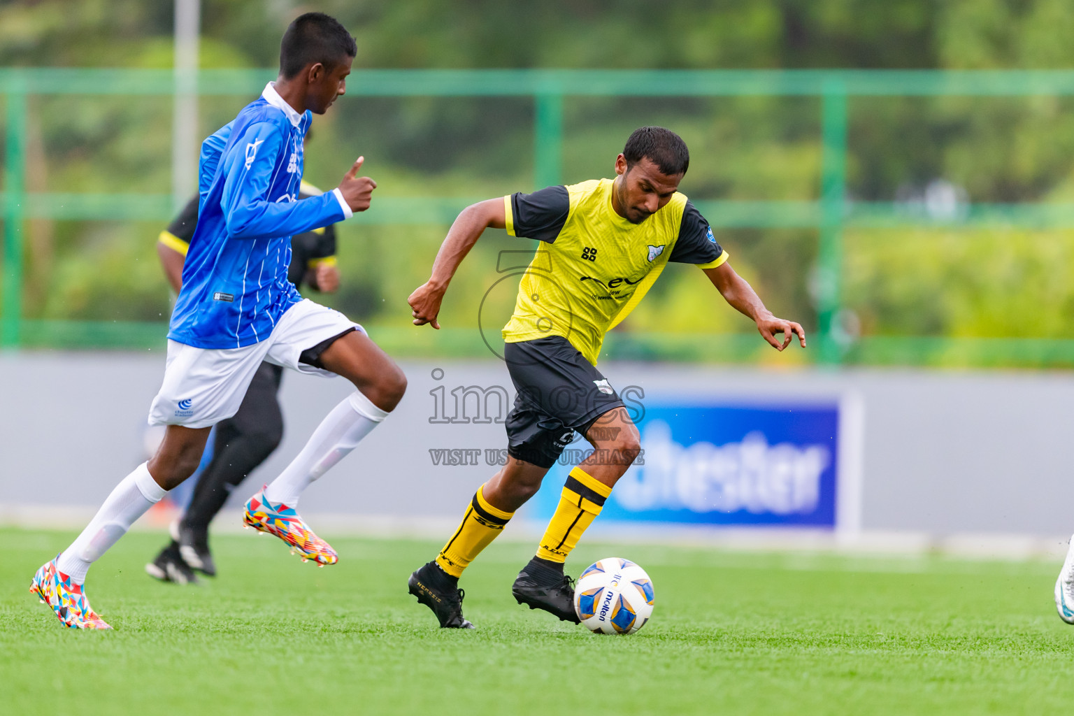 Chester Academy vs Kanmathi Juniorsfrom Manadhoo Council Cup 2024 in N Manadhoo Maldives on Friday, 16th February 2023. Photos: Nausham Waheed / images.mv