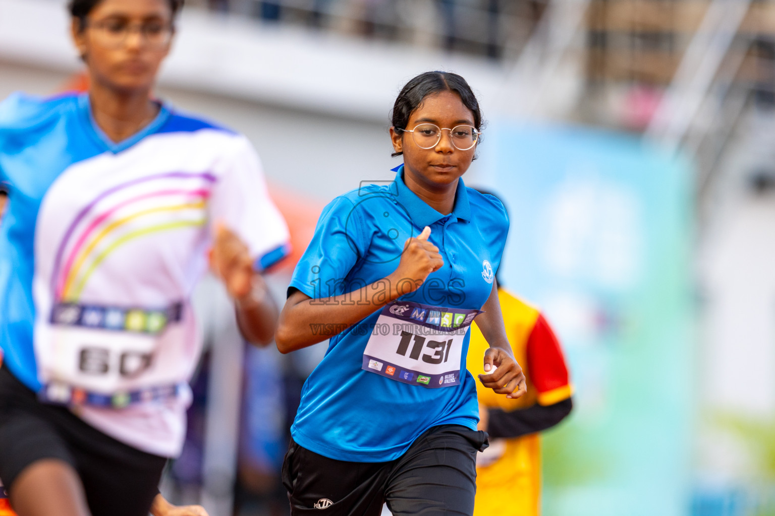 Day 2 of MWSC Interschool Athletics Championships 2024 held in Hulhumale Running Track, Hulhumale, Maldives on Sunday, 10th November 2024. Photos by: Ismail Thoriq / Images.mv