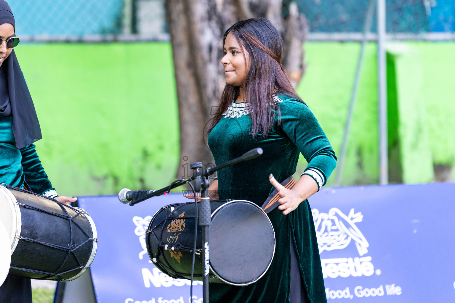 Day 3 of Nestle' Kids Netball Fiesta 2023 held in Henveyru Stadium, Male', Maldives on Saturday, 2nd December 2023. Photos by Nausham Waheed / Images.mv