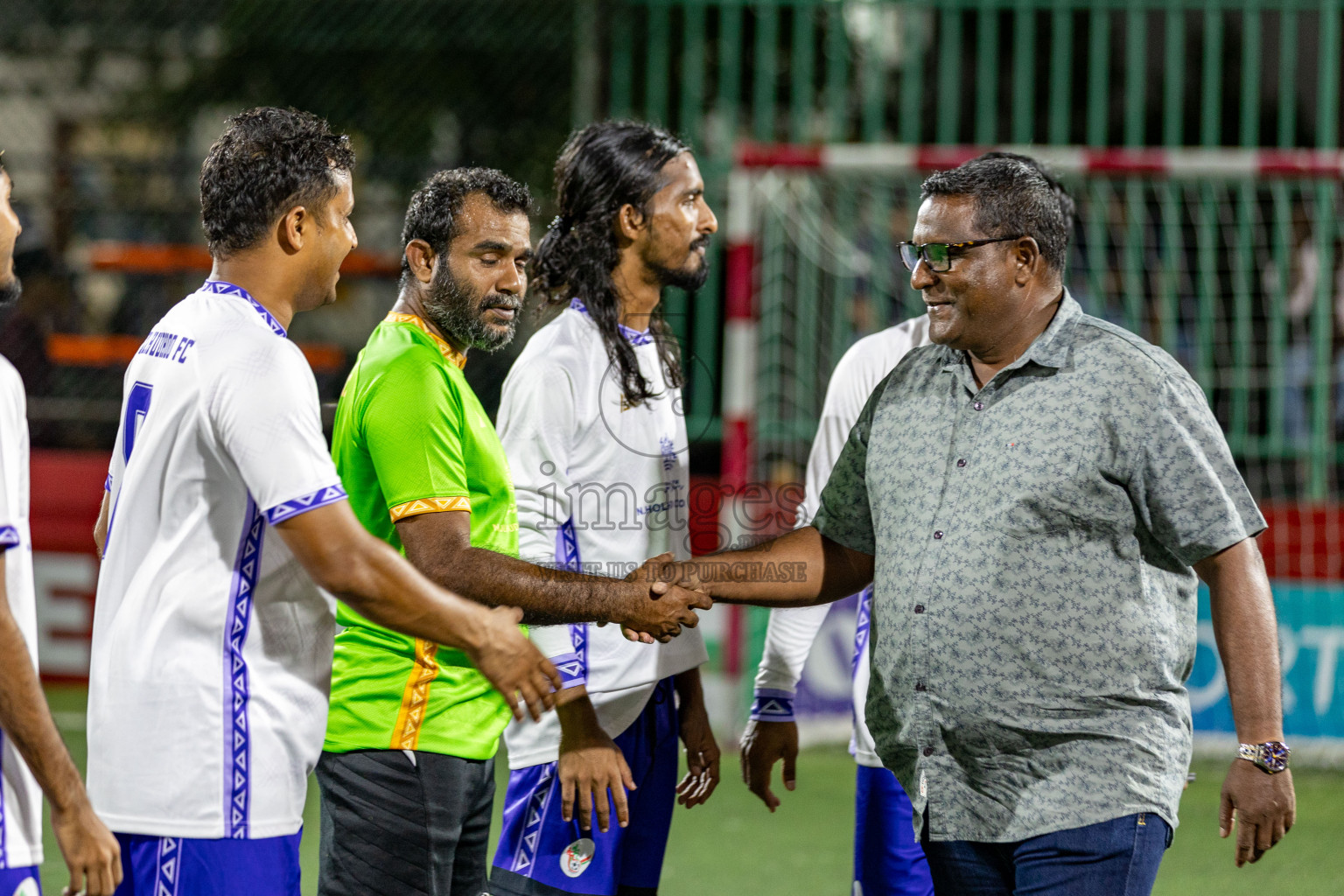 N Holhudhoo vs N Velidhoo in Day 12 of Golden Futsal Challenge 2025 was held on Thursday, 16th January 2025, in Hulhumale', Maldives.
Photos: Hassan Simah / images.mv