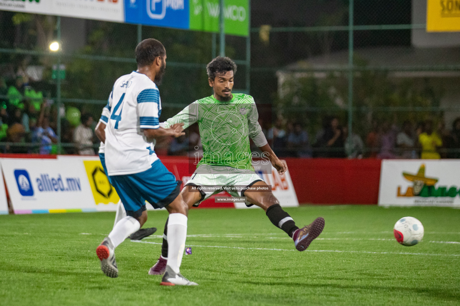 Club AVSEC vs TEAM DJA in Club Maldives Cup 2022 was held in Hulhumale', Maldives on Sunday, 9th October 2022. Photos: Hassan Simah / images.mv