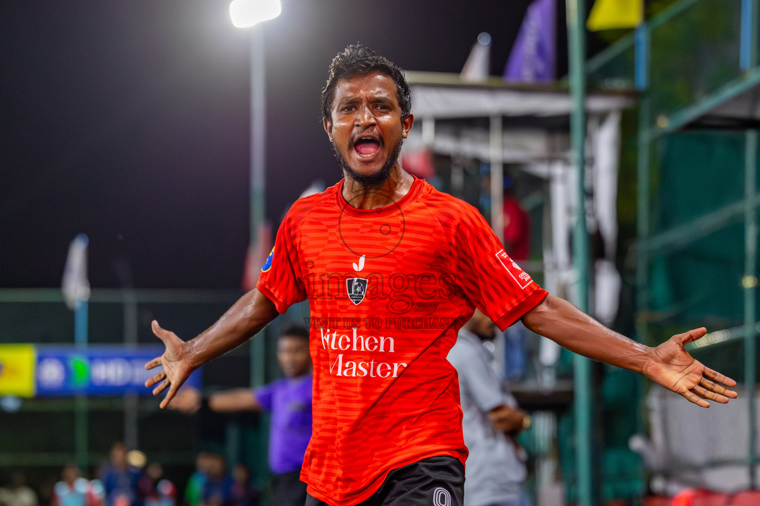 R Alifushi vs Sh Kanditheemu on Day 33 of Golden Futsal Challenge 2024, held on Sunday, 18th February 2024, in Hulhumale', Maldives Photos: Mohamed Mahfooz Moosa / images.mv