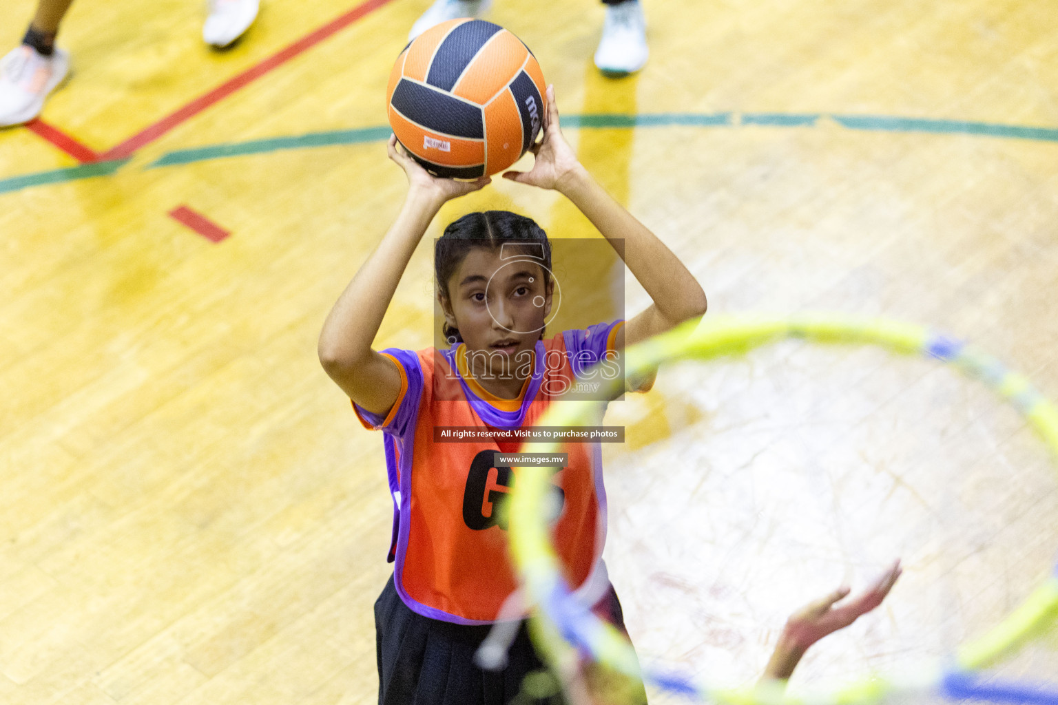 Final of 24th Interschool Netball Tournament 2023 was held in Social Center, Male', Maldives on 7th November 2023. Photos: Nausham Waheed / images.mv