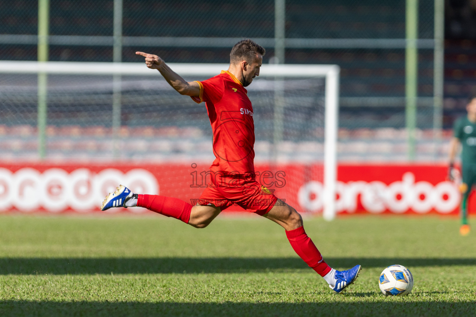 Victory Sports Club vs Lagoons Sports Club in Second Division 2023 in Male' Maldives on Wednesday, 22nd January 2023. Photos: Nausham Waheed / images.mv