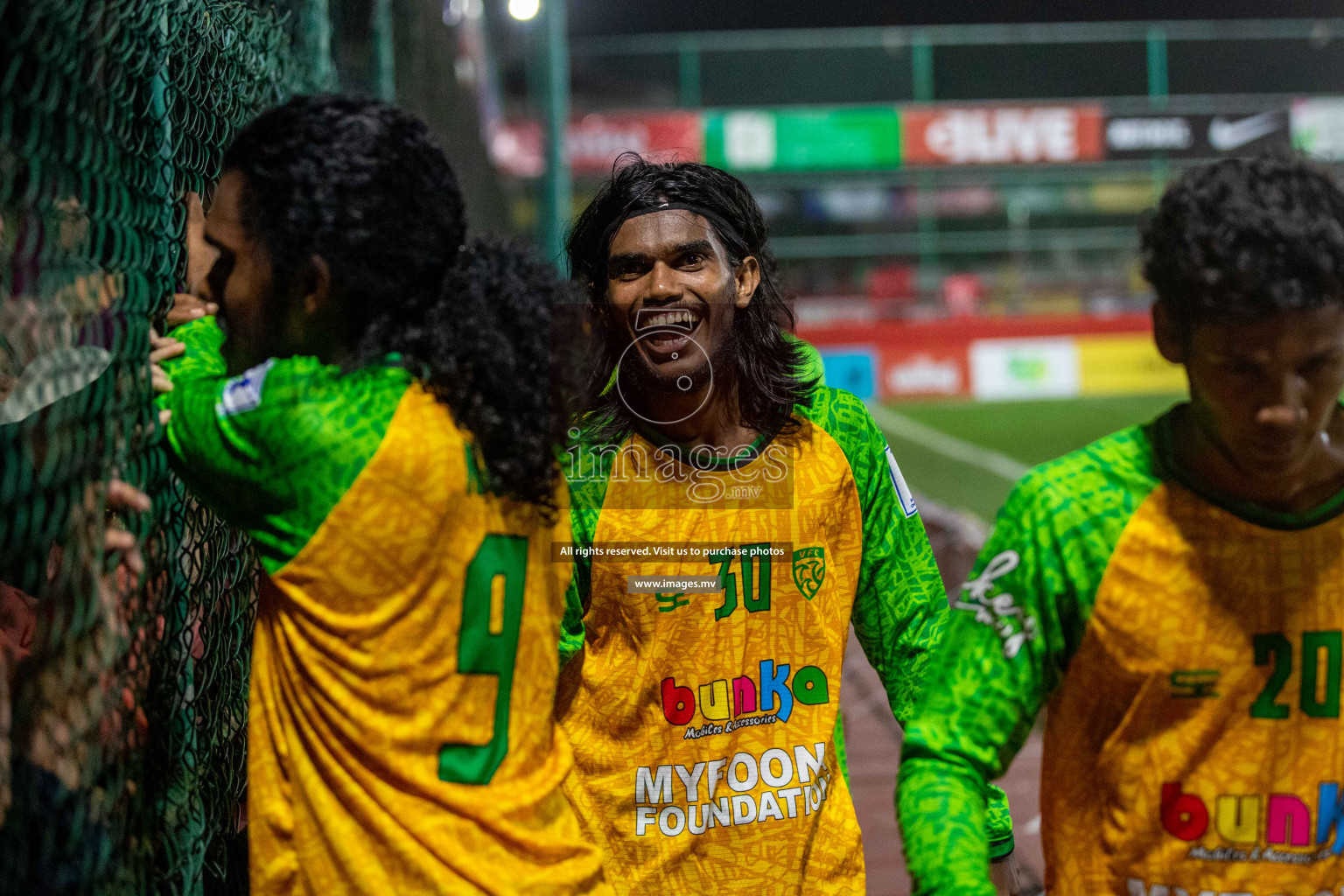 GDh. Hoandedhdhoo vs GDh. Vaadhoo in Day 12 of Golden Futsal Challenge 2023 on 16 February 2023 in Hulhumale, Male, Maldives